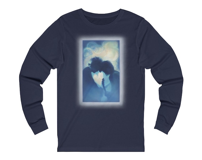 UK ITEM - Robert Smith Simon Gallup The Cure Glastonbury 1995 Curethreads Unisex Jersey Long Sleeve Tee