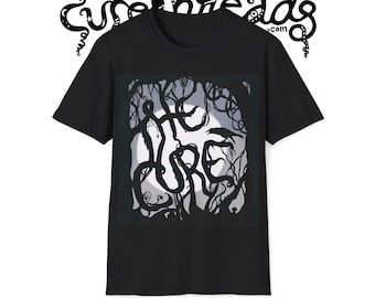 Dream The Crow Black Dream Forest -The Cure Inspired Softstyle Tee