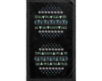 Goth Holiday A Forest Bath Hand Towel - The Cure