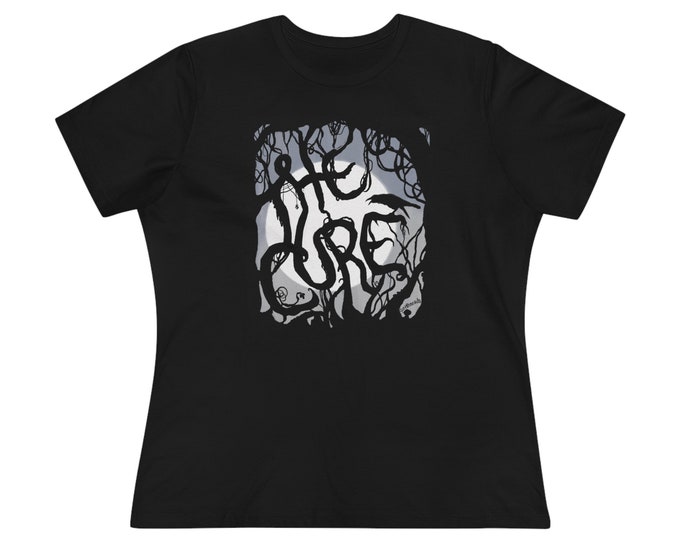 USA ITEM - The Cure - Womens The Crow Black Dream Tee