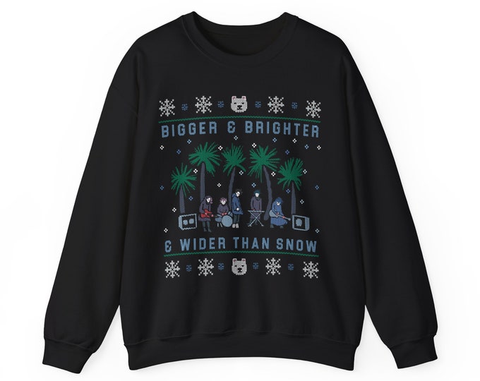 The Cure Ugly Christmas Sweater - Unisex Heavy Blend™ Crewneck Sweatshirt