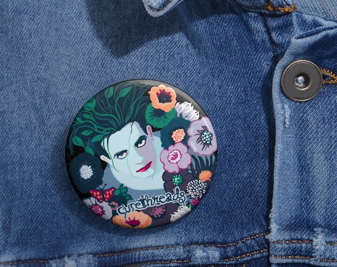 Button Pin The Mouth of Your Eye The Cure Robert Smith Disintegration