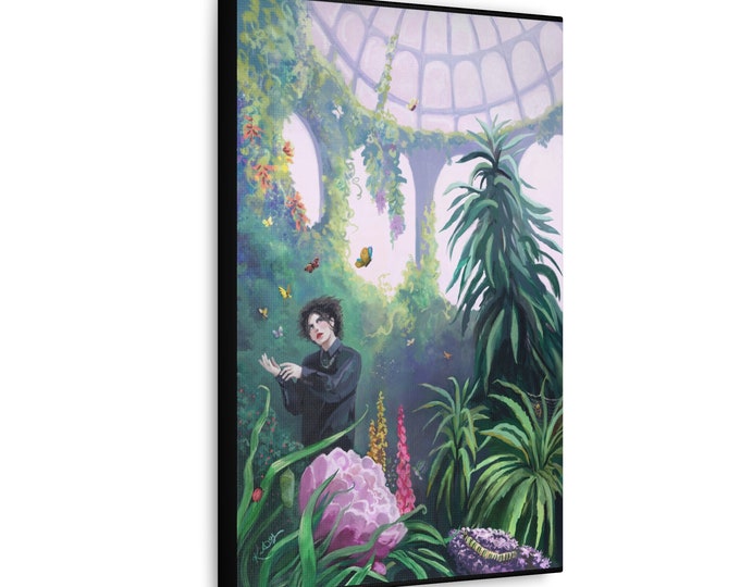 USA ITEM - Robert Smith The Caterpillar Fine Art Gallery Print - The Cure Canvas Gallery Wraps Flicka