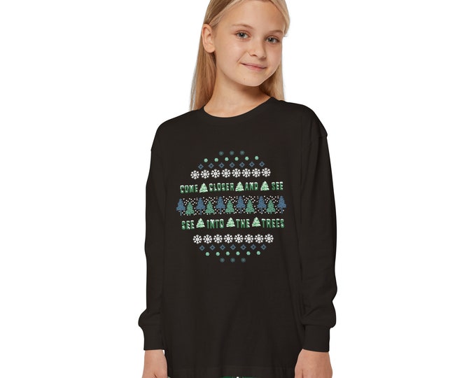 KIDS The Cure A Forest - Youth Long Sleeve Holiday Outfit Set