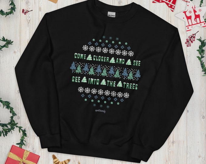 Classic Fit - The Cure Forest Ugly Christmas Sweater - Unisex Sweatshirt