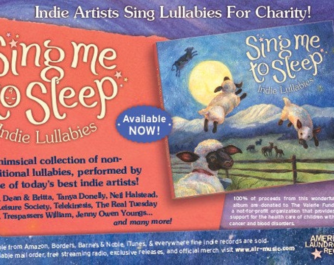 Sing Me to Sleep - Indie Lullabies CD Baby Shower Gift