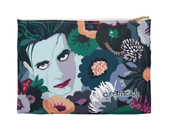 The Cure Robert Smith DISINTEGRATION Accessory Pouch by Curethreads