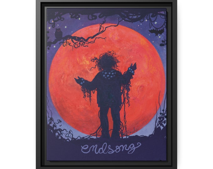 Framed Canvas - The End of Every Song - Robert Smith The Cure