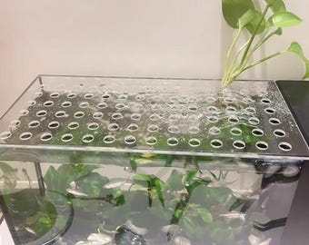 Custom transparent acrylic sheets - versatile shapes can be made, suitable for DIY crafts and aquarium lids (thickness 3-10 mm)