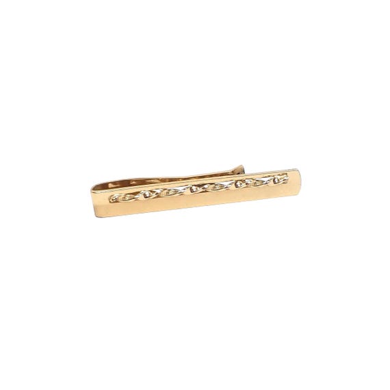 Vintage Anson Tie Bar with Twist Design
