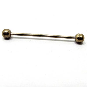 Rounded End Vintage Collar Bar Stay