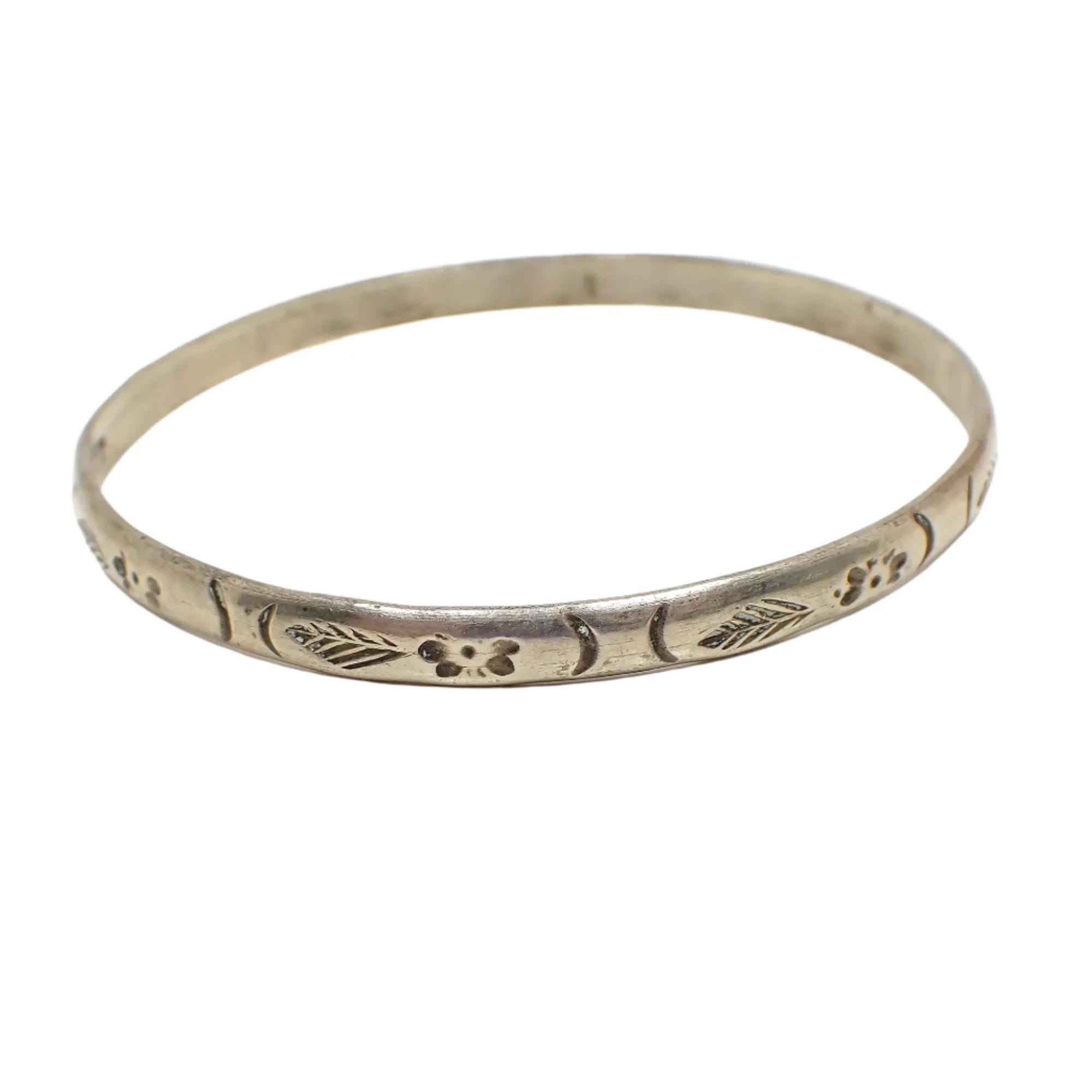 Mexico Flower Bangle - Etsy
