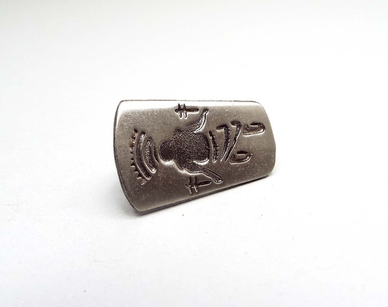 Southwestern Style Retro 1980s Kachina Vintage Tie Tack