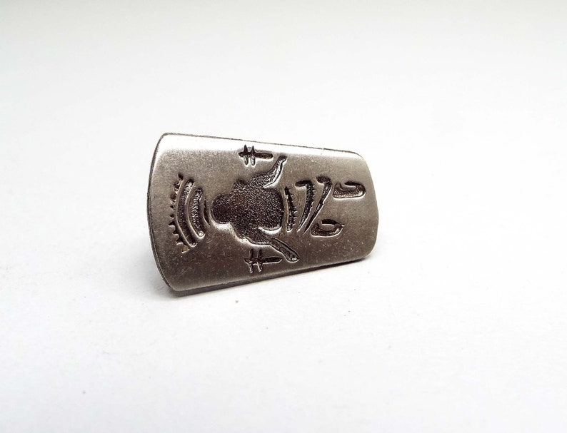 Southwestern Style Retro 1980s Kachina Vintage Tie Tack