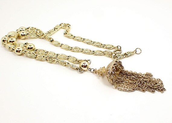 1960's Large Exquisite Mid Century Vintage Tassel… - image 3