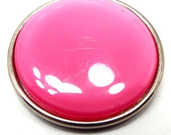 Pink Moonglow Lucite Mid Century Vintage Scarf Clip