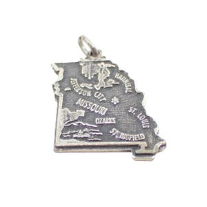 Vintage Maisel's Sterling Silver Missouri Charm