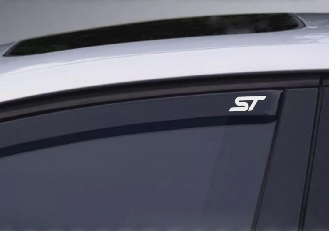 4x ST Wind Deflector Vinyl Stickers – Car Window Decal Set - Etsy