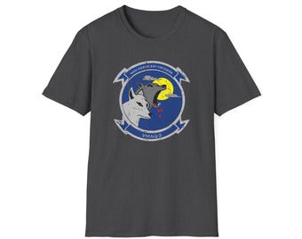VMAQ-3 Moondogs T-Shirt: Distressed EA-6B Prowler - Marine Veteran Gift