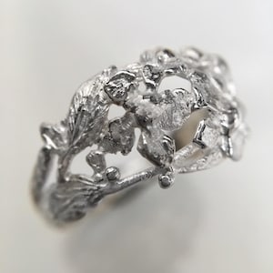 Handcrafted Sterling Silver Ring - Contemporary Art Jewelry - Handmade Silver Ring - Modern Jewelry