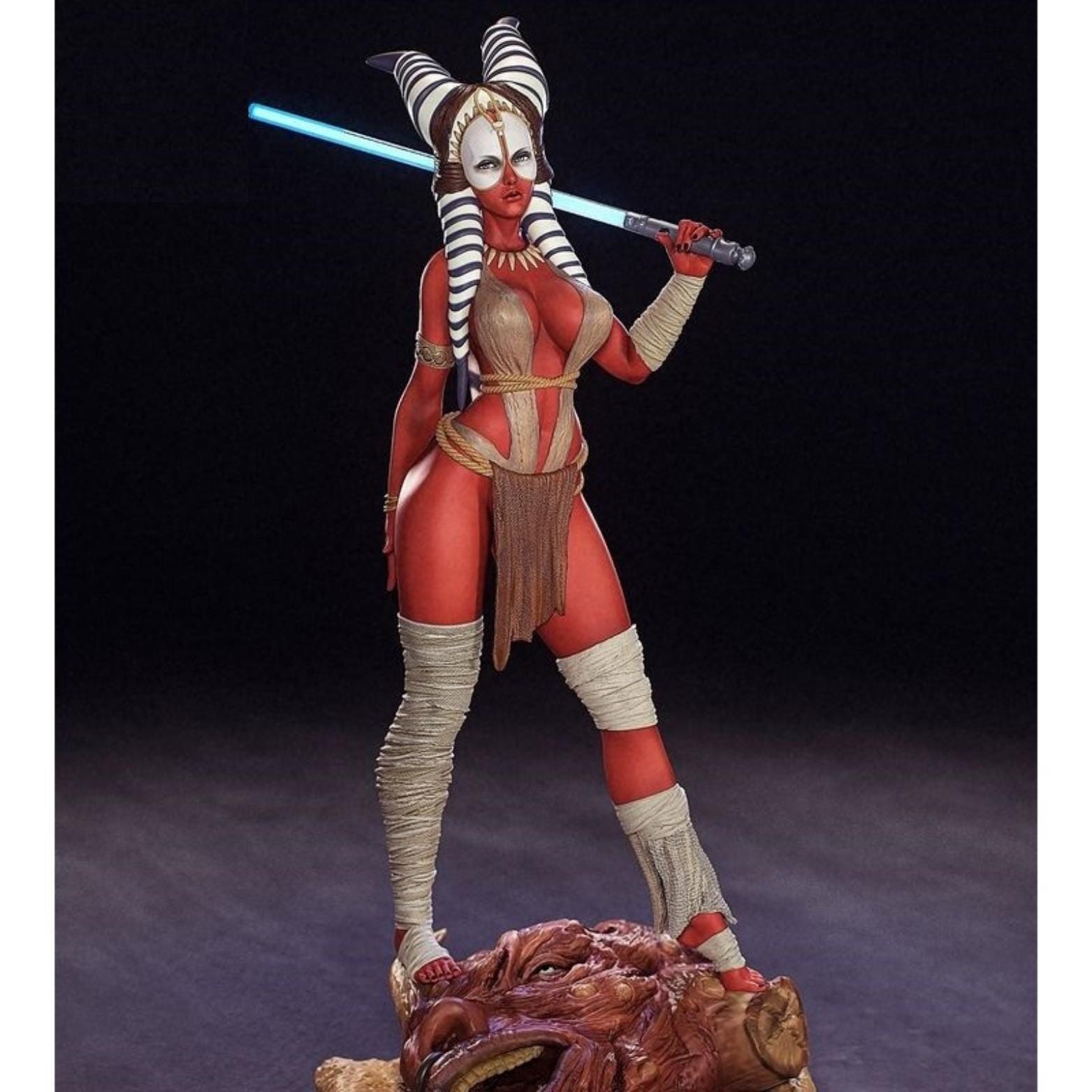 シャアク・ティ スター・ウォーズ 1/10 未塗装 フィギュア ガレージキット シャアク・ティ スター・ウォーズ 1/10 未塗装 フィギュア