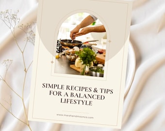 10 Healthy Recipes eBook | Easy Clean Eating Meals, Quick & Simple Cookbook PDF