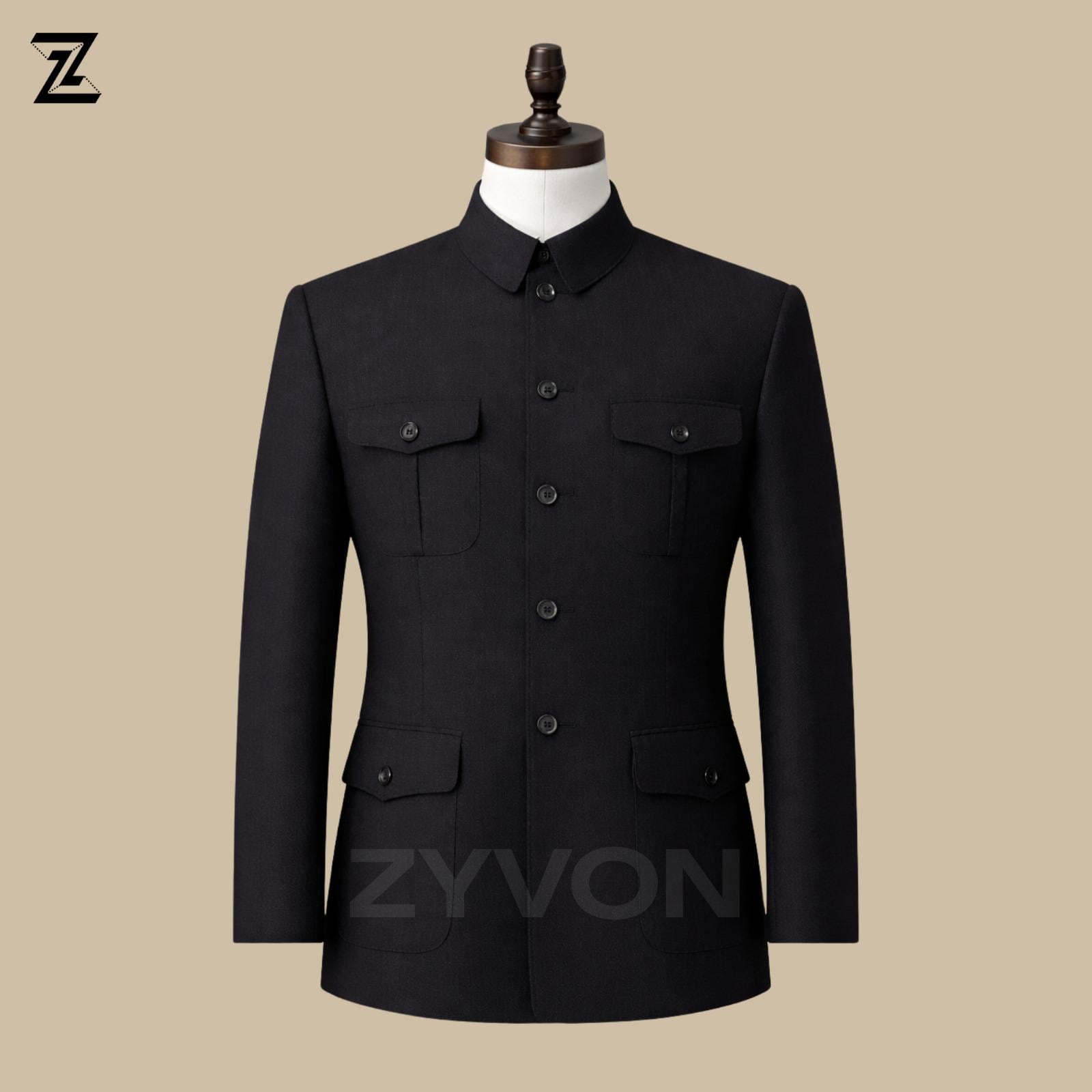 Mao Jacket - Etsy