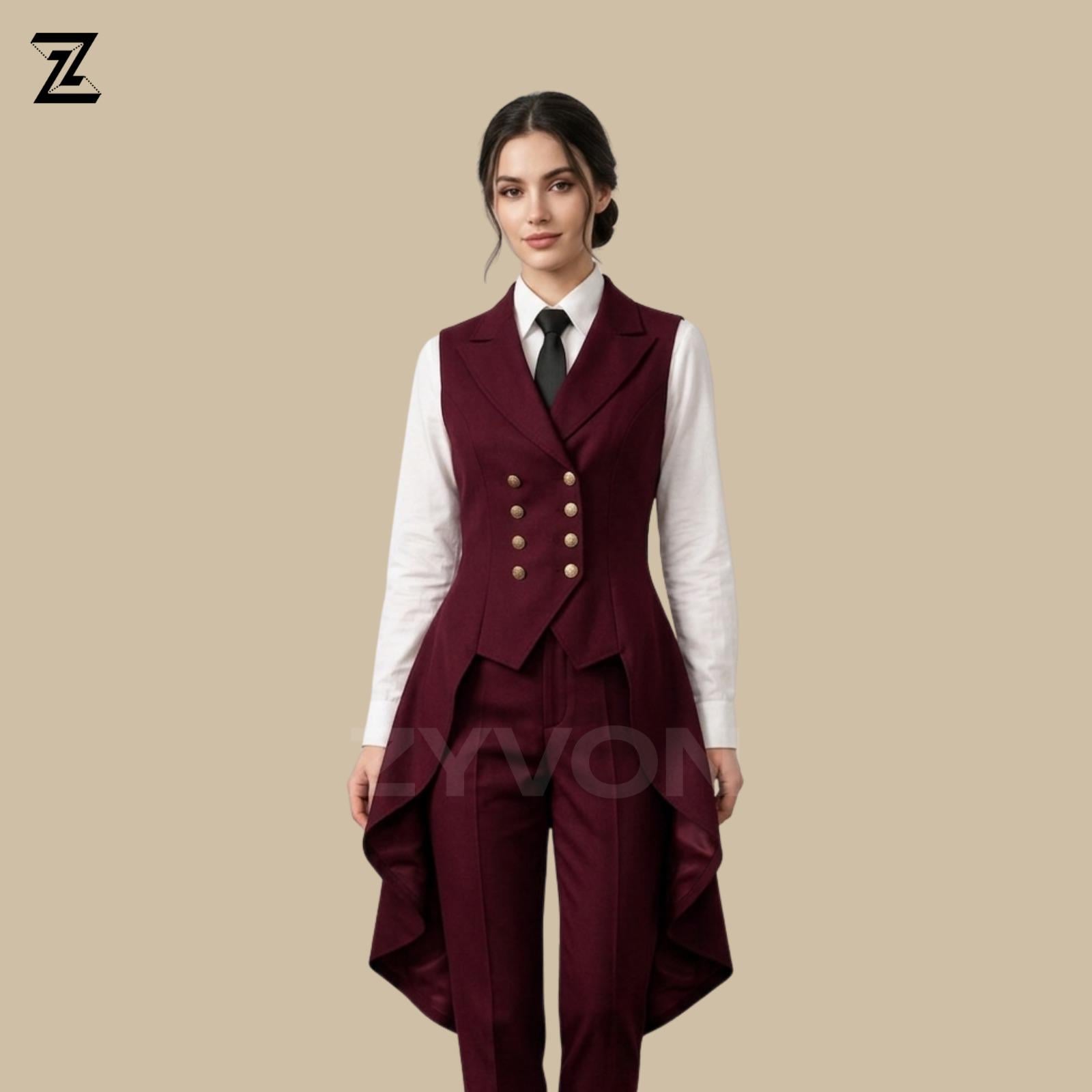 Burgundy tuxedo suits for women - Etsy 日本