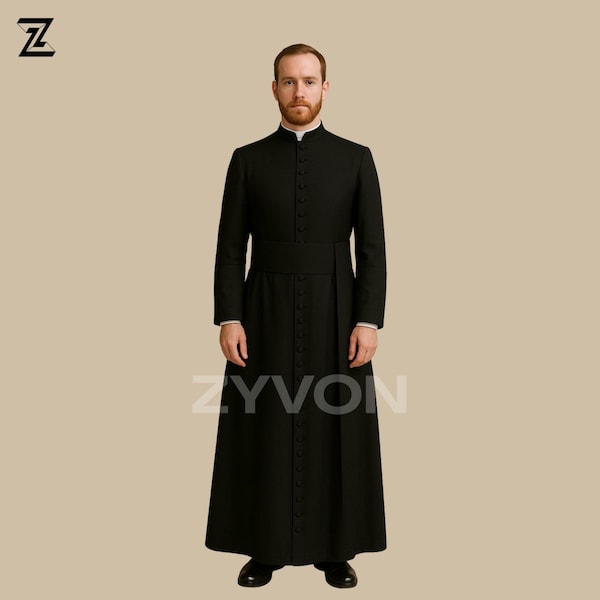 Cassock Style Robe Cassock - Etsy