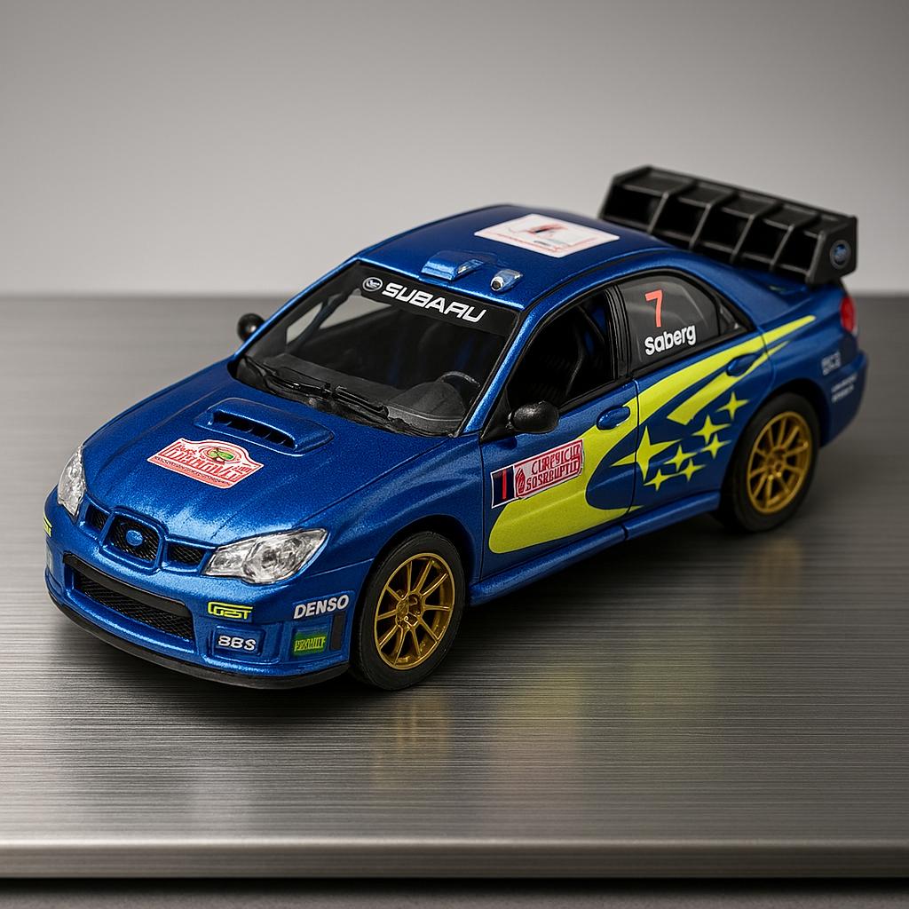 2007 Subaru Impreza WRC Diecast Model – Rallye Monte Carlo (1:36