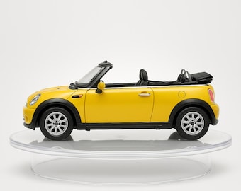 1:28 Mini Cooper S Convertible Yellow - Etsy