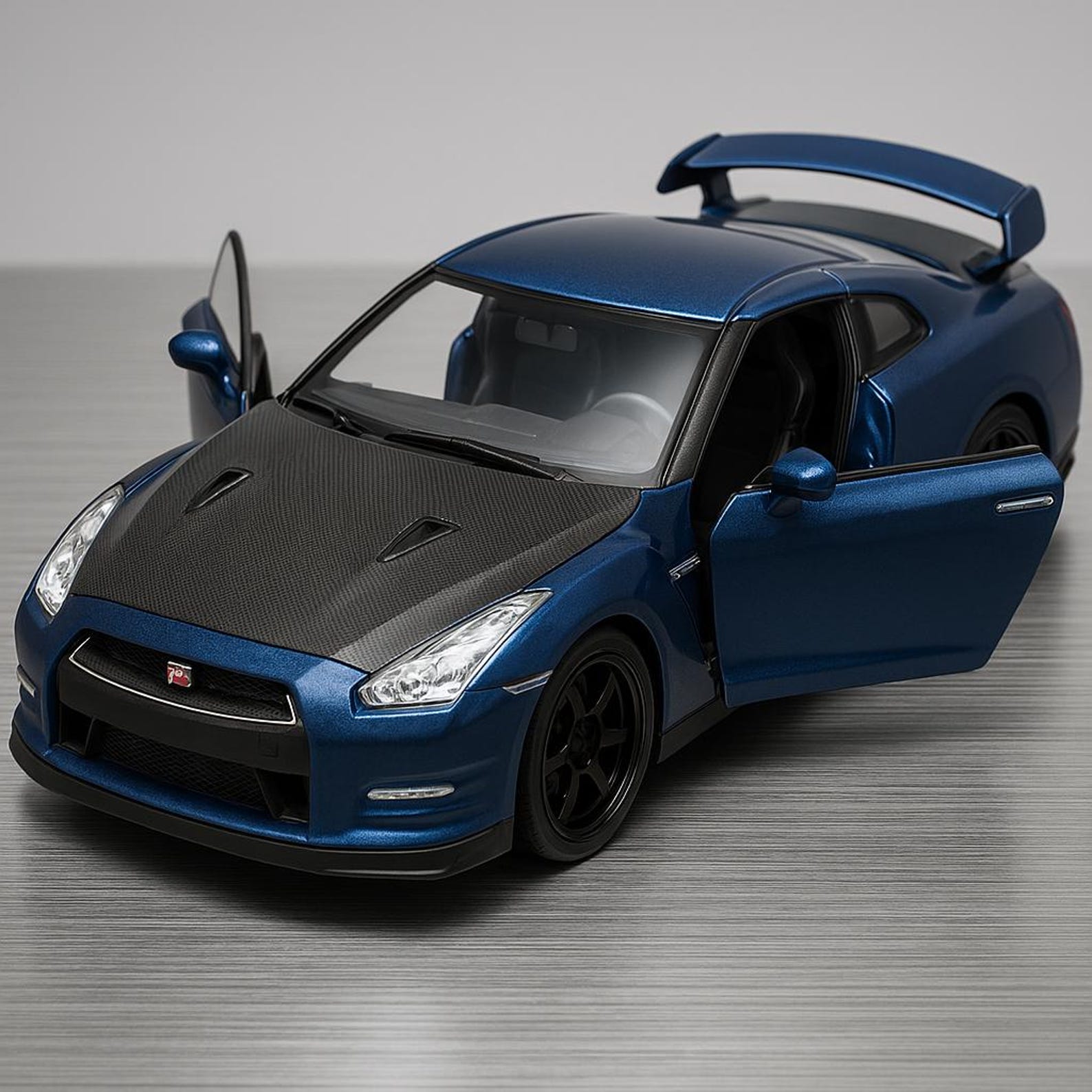 1:24 Brian’s Nissan Skyline GT-R R35 Fast and Furious 7 Blue - Etsy