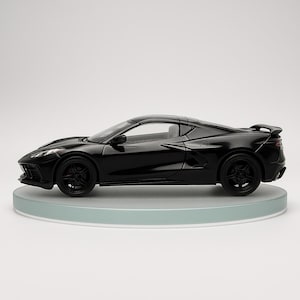 1:64 2020 Chevrolet Corvette C8 Black