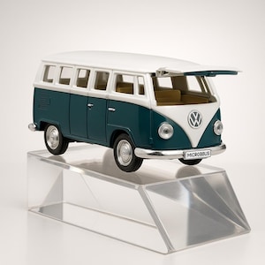 5&quot; Classic 1962 Volkswagen Bus Van Diecast Model Toy 1:32 VW- Green