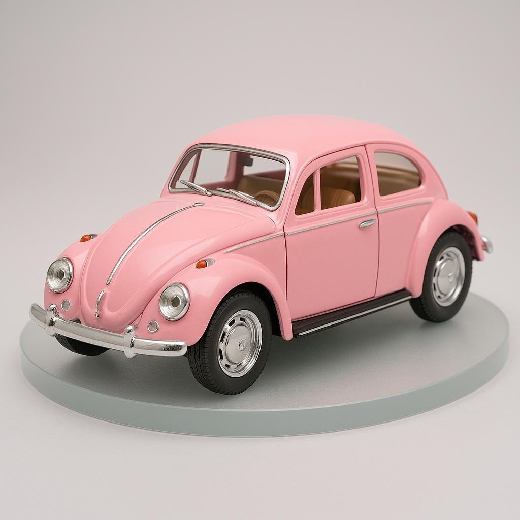 Miniature Norev VW Coccinelle 1/18 - Bleue - Série Fast & Furious - Neuve