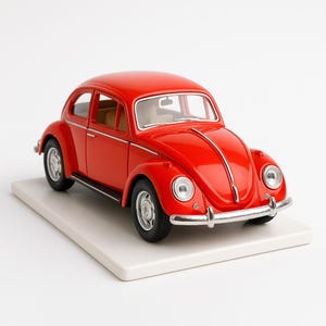 5&quot; 1967 Volkswagen Classical Beetle Diecast Model Toy Car 1:32 Red