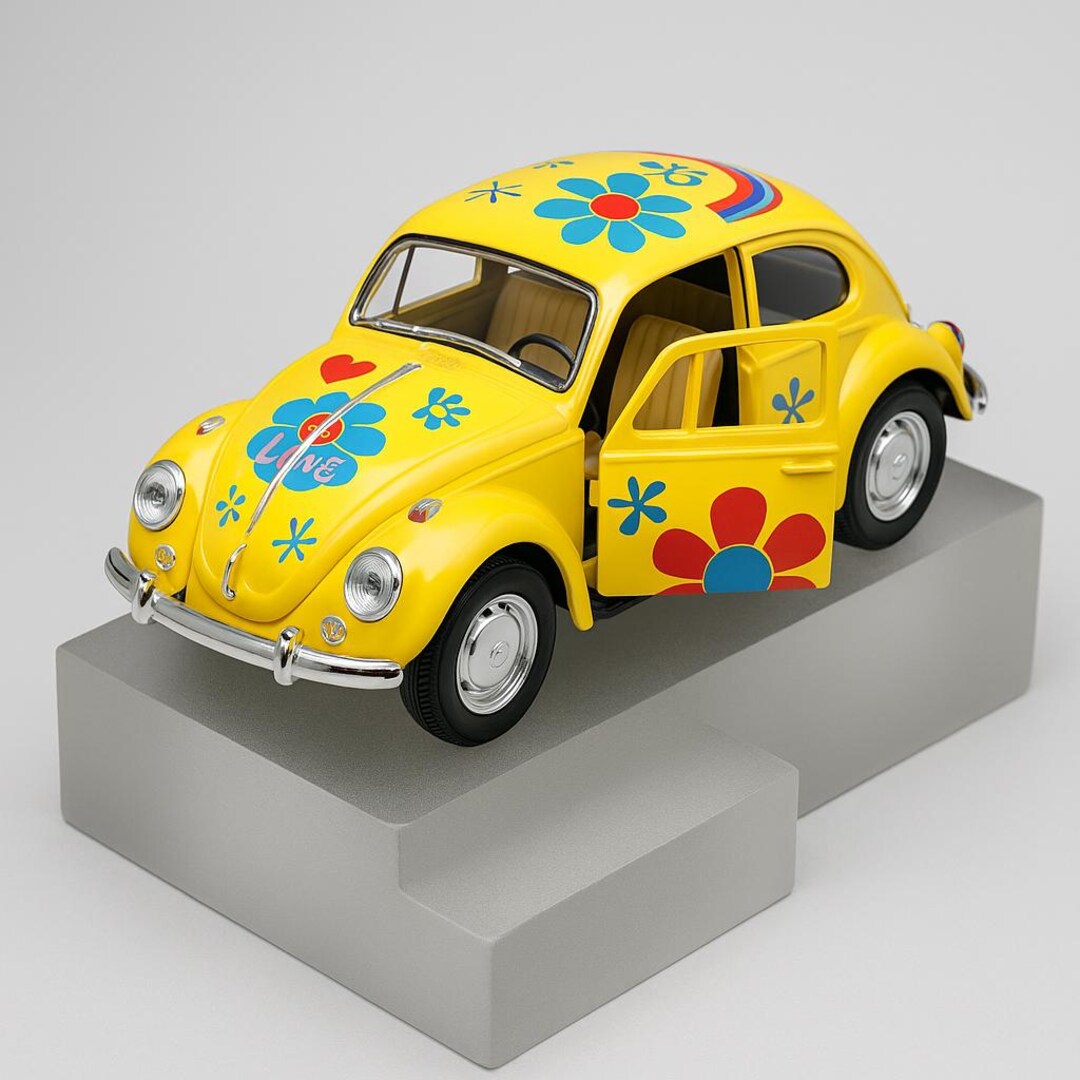 2016〜2023、花柄、Volkswagen Beetle ミニカー9点セット 5
