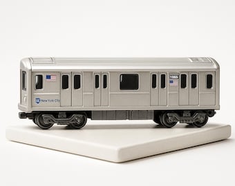 7" New York City Subway Train Set Of 2