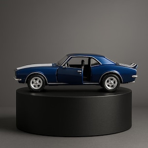5" 1967 Chevrolet Camaro Z/28 diecast model chevy toy 1:37 Blue