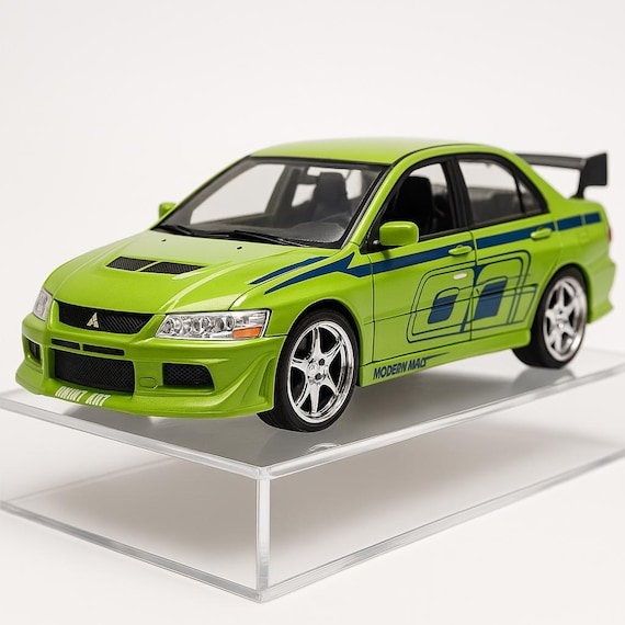 ミニカー Mitsubishi Lancer Evo VII 1/24custom 1:24 Mitsubishi Lancer Evolution VII Fast and Furious - Etsy