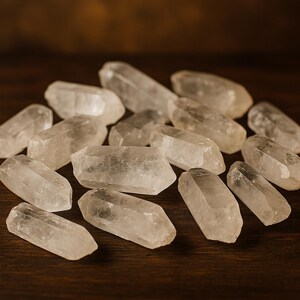 Rough Clear Quartz Crystal Points: 4500 Carats Bulk Lot