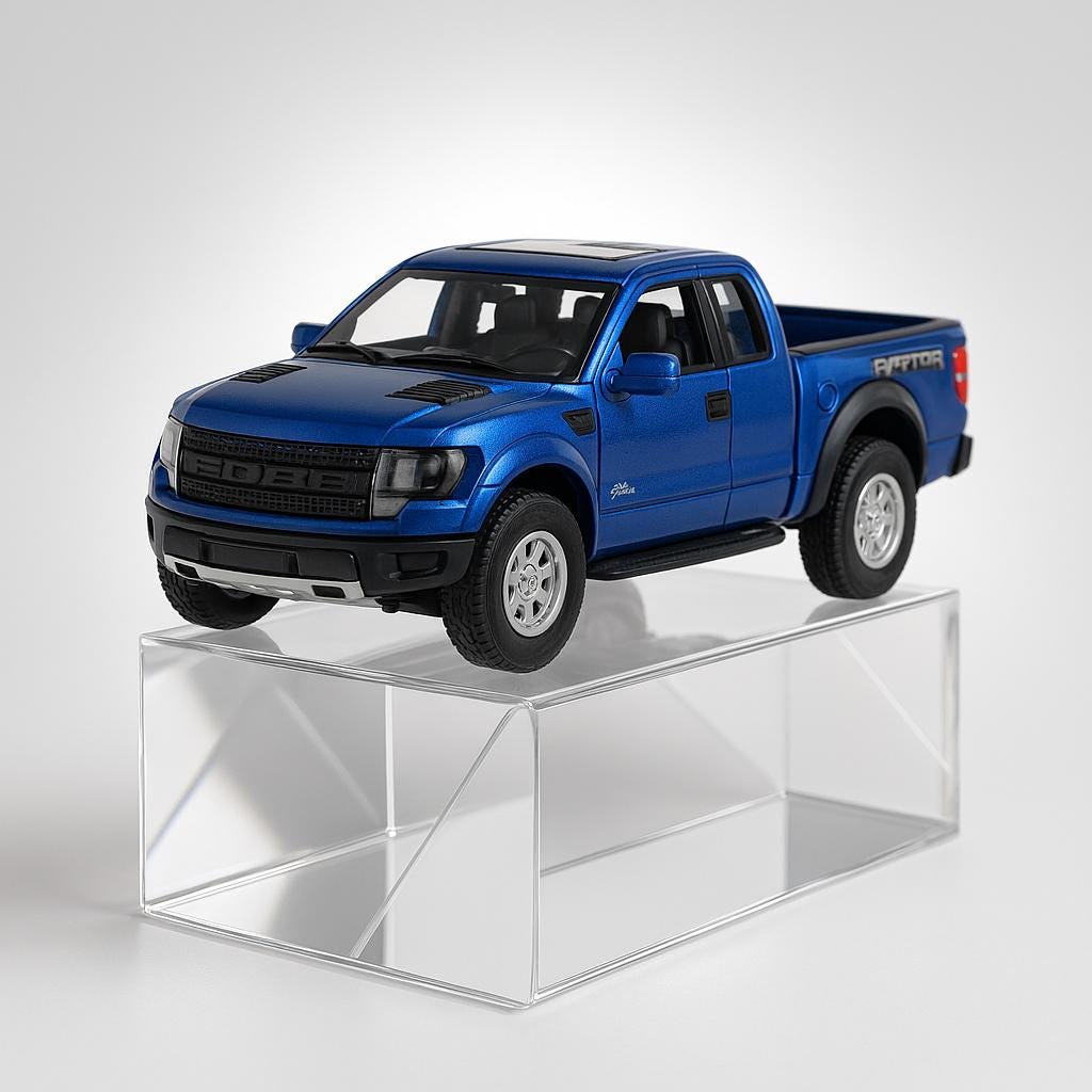 2013 Ford F-150 SVT Raptor SuperCrew 1/46 Metal Toy Diecast Model | Malaysia
