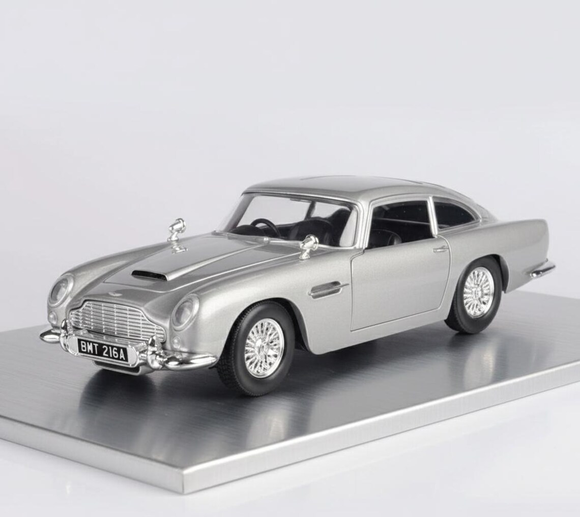 007 JAMES BOND Aston Martin DB5 Rhd 1/24 Silver Diecast Model Car - Etsy