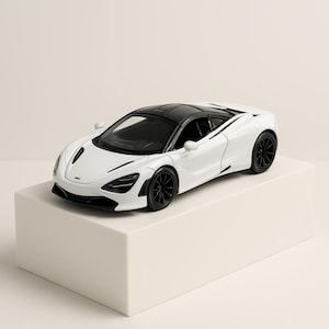 5&quot; McLaren 720S Diecast Model Toy Car 1:36 White