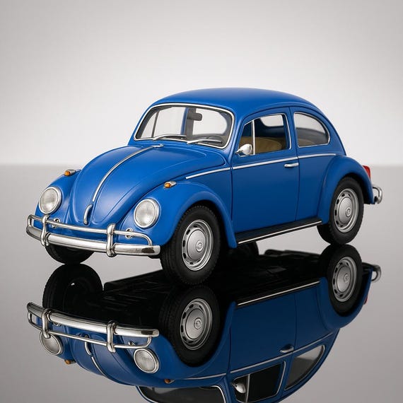 Detail Cars Volkswagen Beetle ミニカー 1967 VW Volkswagen Beetle Matte 1:32 Diecast Model Toy Car - Etsy