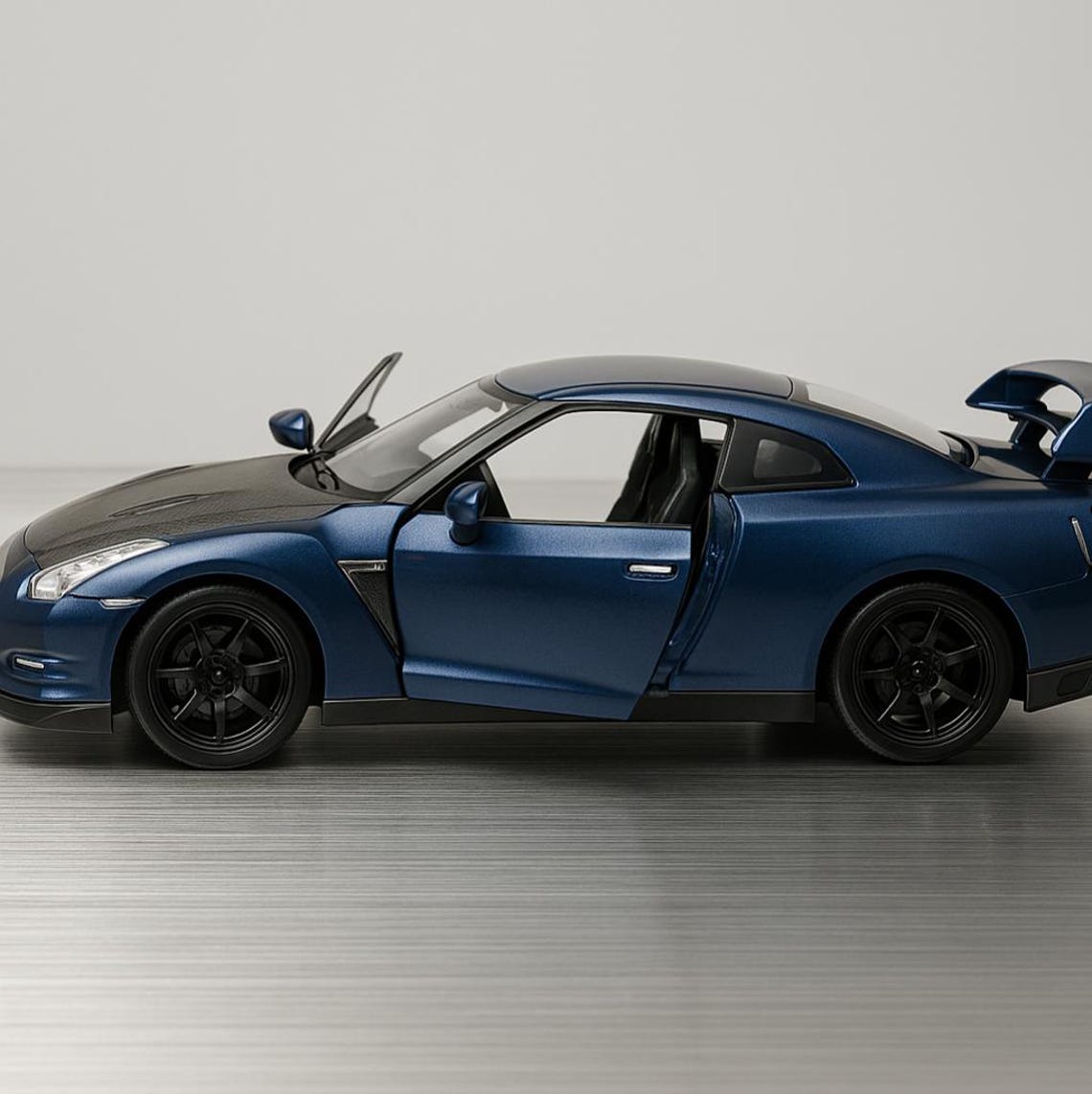 1:24 Brian’s Nissan Skyline GT-R R35 Fast and Furious 7 Blue - Etsy