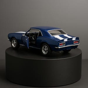 5" 1967 Chevrolet Camaro Z/28 diecast model chevy toy 1:37 Blue
