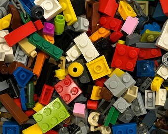 LEGO® Bulk Lot 500 Random Small Pieces Bricks Plates Parts