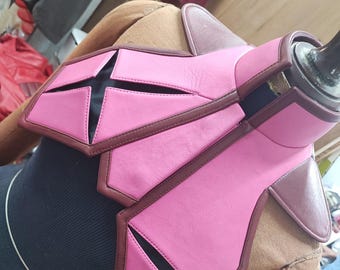 Custom Leather Cosplay Props Commission | Handmade Armor, Collars, Accessories & Game Costume Pieces