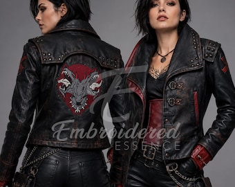 Handmade Embriodered Patch Inspired by Vi Arcane Bomber Jacket, LOL Pit Fighter Season 2